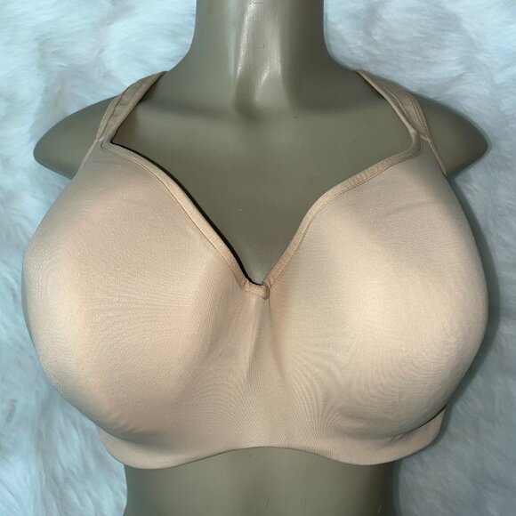 LANE BRYANT CACIQUE SMOOTH LIGHTLY LINED BALCONETTE BRA SZ 46D - Picture 1 of 2
